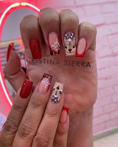 Christmas Nail Designs Acrylic, Belle Nails, Asian Nails, Work Nails, Classy Acrylic Nails, Short Acrylic Nails Designs, November 30, Elegant Nails