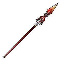 Spear Ideas, Spear Design, Spring Evening, Chibi Drawings, Prop Design, Editing Background, Art Poses, Dark Anime