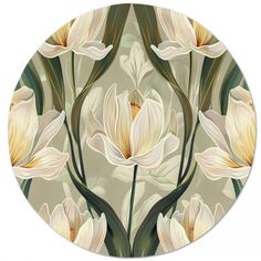 A Lilies round rug can add visual interest to a Classic room, breaking up the linear lines of furniture and creating a focal point. Its unique shape draws attention and adds a touch of Artistic Florals or Elegant to the room. #16232 Wildon Home® | Beige 60" x 60" L Area Rug - Wildon Home® Round Round 5’ Area Rug 60.0 x 60.0 x 1.0 in Chenille | 60" W X 60" L | Wayfair Classic Room, Circular Rug, Circular Rugs, Round Round, College Experience, Outdoor Storage Sheds, Round Rug, Game Room Furniture, Outdoor Shade