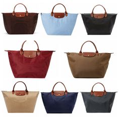 NEW Longchamp 'Le Pliage' Medium Short Handle Handheld Type 'M' Foldable Travel Tote Bag - 100% Authentic Guaranteed! From reliable and experienced US seller, ~15 years on eBay! MSRP: $125 + tax Style #: 1623089[color code] Colors: Black, Gunmetal, Navy, Bilberry, Amethyst, Beige, Red, Pink, Curry yellow, Arctic Blue, Putty Grey and etc Brand new, never been used, comes with tag or comes in original manufacturer's packaging! Note: Longchamp nylon purses can be made in China, Tunisia, Romania or Le Pliage Medium, Longchamp Le Pliage Medium, Curry Yellow, Longchamp Leather, Long Champ, Longchamp Bag, Longchamp Bags, Arctic Blue, Travel Tote Bag