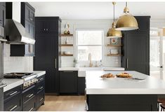 the kitchen is clean and ready for us to use in its new owner's home