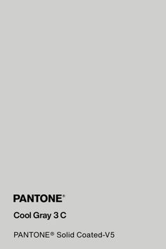 pantone's cool gray 3c solid coated - v5