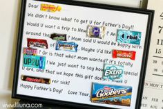 a bulletin board with candy bar sayings on it next to a printable calendar