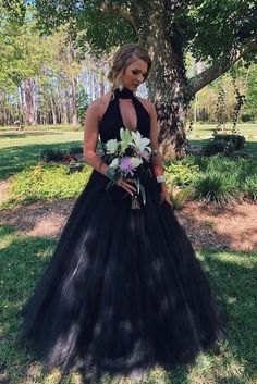 Black Prom Dresses Long, Black Tulle Prom Dress, Hairstyle Prom, Prom Dresses Long Black, Long Ball Gown, Black Ball Gown, Gothic Wedding Dress, Custom Prom Dress, Tulle Evening Dress