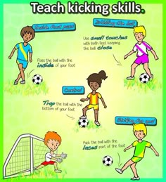 Football For Beginners, Kindergarten Pe, Coaching Kids Soccer, Football Activities, Football Activity, Messi Gif