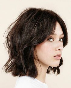 Hair this season is all about the textured, effortless wave - absolutely nothing too perfect. Click for inspiration (and our DIY sea-salt spray recipe!) Textured Bob Hairstyles, Brown Hair Color Shades, Short Layered Bob Haircuts, Tan Skin Blonde Hair, Short Layered Bob Hairstyles, Layered Bob Haircuts, Medium Bob Hairstyles, Layered Bob Hairstyles, Hair Color Shades