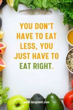 Healthy Eating Quotes, Eating Quotes, Bad Behavior, How To Eat Less, Eat Right