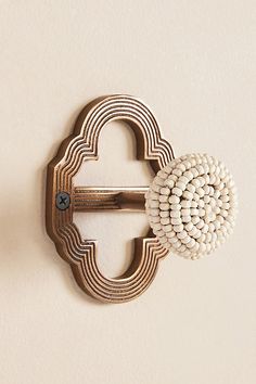 Hardware required Iron Wipe with damp cloth Imported | Cassia Hook by Anthropologie in Brown Brass Coat Hooks, Dark Acadamia, Bhldn Weddings, Room Remodeling, Bathroom Hardware, Gold Wood, Key Holder, Wall Hooks, Art Style