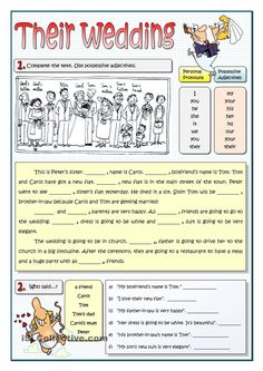 the wedding worksheet for kids