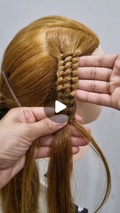 Different Ways To Braid Hair Tutorials, Several Braids In Hair, Around The Head Braid, Fancy Braids Hairstyles, Fancy Braid Tutorial, 3 Braids Into 1 Braid, Words Braided In Hair, How To Do A French Braid Step By Step, Braid Hacks Hair Tricks