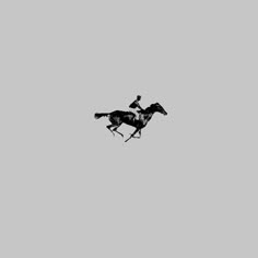 a black and white photo of a person on a horse in the air with it's back legs up