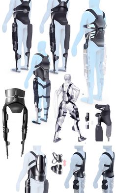 Modest Mobility - Yanko Design Thoughtful Aesthetic, Exoskeleton Suit, Powered Exoskeleton, Learn Robotics, Space Fashion, Take For Granted, Arte Robot