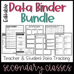 the data bind bundle for secondary and middle school students