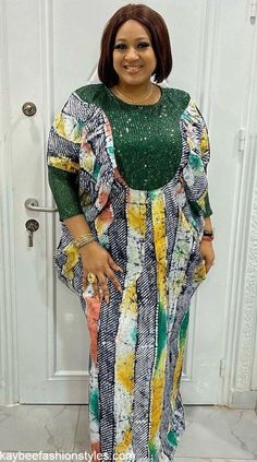 Latest Kampala Gown Styles for Ladies in 2022 and 2023 - Kaybee Fashion Styles Ankara Agbada Styles For Women, Boubou Styles For Women, Kaftan Styles, Bubu Gown Styles, African Attire Dresses, African Fabric Dress, African Print Dress Designs