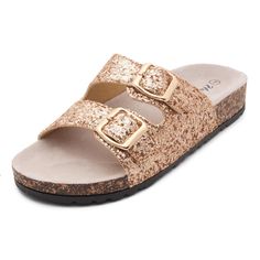 PRICES MAY VARY. Cozy Free Life - Add some comfort and casual style to your summer ensemble wearing the cork soft sandal. Closure Type -Adjustable two straps Cork Footbed Leather Insole-Comfortable and flexible Open-Toe Design -Slip-on-off easily Platform measures approximately 0.25 Softey boasts an open-toe silhouette with a soft and comfortable upper material, enhanced by two adjustable straps and a 100% pig leather insole. These women’s summer outdoor slide sandals offer a comfy cork slide fo Womens Flat Sandals, Outdoor Slide, Soft Sandals, Free Life, Womens Sandals Flat, Toe Designs, Flat Sandals, Slide Sandals, Summer Vacation