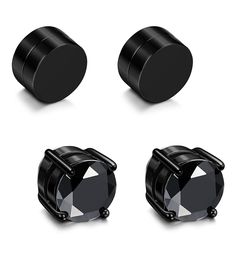 PRICES MAY VARY. 2 Pairs Magentic Stud Earrings a Set,Affordable Price,Worthy Purchase,Meet Your Daily Needs. 2 Style Magentic Stud Earrings,Make You Be Unique and Attractive Everyday. High Quality Magent,Firm on Your Ear,Non Pain Style,Wearing More Comfortable. AAA+ Shiny Cubic Zirconia,Elegant and Trendy,Exquisite Cutting Workmanship and Stylish Outward Appearance Design,Catch More Eyes on You. If You Are Not Satified,We Guarantee 90-Day Money Back or Exchange. JOERICA:Glows with passion, qual Presents For Aunts, Gatsby Accessories, Gatsby Earrings, Piercing Clip, Earring For Men, Mens Earrings, Stud Earrings For Men, Magnetic Earrings, Cartilage Earrings Hoop