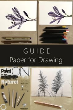 My review for drawing paper, mostly for realistic drawing and sketching with graphite pencils, pens and markers.