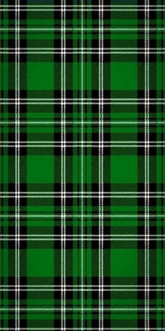 a green and black tartan plaid pattern