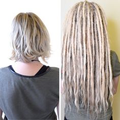 Dread Sections, Older Woman Dreadlocks, Grey Dreadlocks, Blond Dreadlocks, Dread Locks