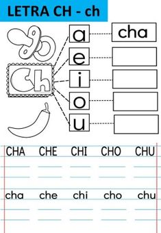 a worksheet with words and pictures to help children learn how to read the alphabet