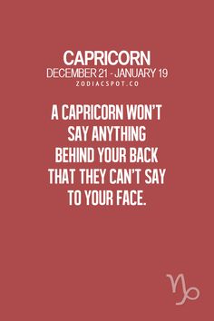 the caption for capricorn on january 19, 2013