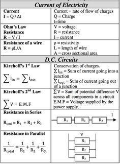 an electrical circuit diagram with two different types of current voltages and the same type of current