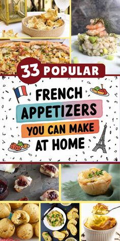 french appetizers you can make at home