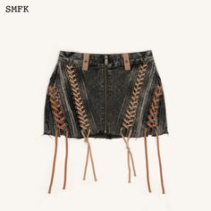 SMFK Ancient Myth Cobra Braid Workwear Mini Skirt Pleated Jean Mini Skirt, Micro Denim Skirt, Stone Skirt, Shop Skirts, Printed Blouses, Women Skirt, Womens Denim, Skirt Women, Stage Outfits