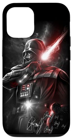 darth vader phone case for the samsung s7, with an image of darth vader holding a light saber