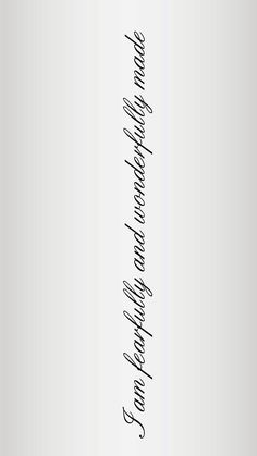 the words are written in cursive writing on a white background with black ink