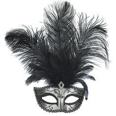 Silver Feather Dominance Masquerade Mask 6 1/2in x 3 1/2in | Party City Crow Drawings, Eye Mask Costume, Masquerade Party Ideas, Masquerade Mask Diy, Masquerade Mask Black, Masquerade Ball Masks, Scary Halloween Masks, Masquerade Prom, Mens Masquerade Mask