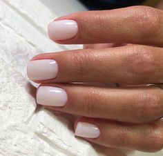 Love this creamy dreamy white neutral Kutek Disney, Bridal Nail Art, Milky Nails, Neutral Nails, Dipped Nails, Bridal Nails, Manicure Y Pedicure, روتين العناية بالبشرة, Nail Arts