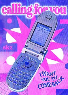 an advertisement for a cell phone that says calling for you i want you to come back