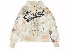 Buy and sell StockX Verified Saint Mxxxxxx streetwear on StockX including the Saint Mxxxxxx x Denim Tears Graffiti Hoodie Grey Men's and thousands of other streetwear clothing and accessories. Graffiti Hoodie, Light Grey Hoodie, Hypebeast Streetwear, Denim Tears, Floral Hoodie, Saint Michael, Custom Denim, Nike Sb Dunk, St Michael