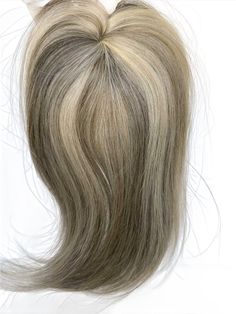 Grey Blonde Hair, Female Hair, Pepper Color, Mixed Hair, Hair Topper, Ponytail Hair Extensions, Brown Blonde, Hair Wraps, Brown To Blonde