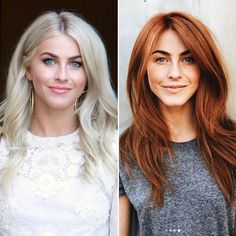 Amber Hair Colors, Julianne Hough Hair, Amber Hair, Strawberry Blonde Hair, Hair Flowers, Julianne Hough, Hair Red, Hair Makeover