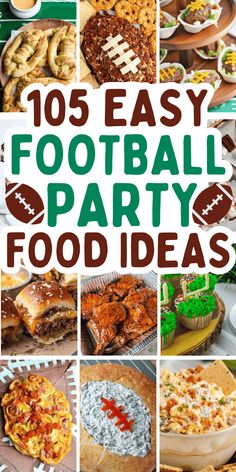 the ultimate football party food ideas