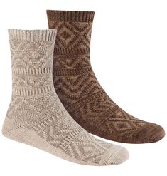 Treat your feet with these ultra-soft crew socks. Texture Socks, Hiking Socks, Women's Socks, Thick Socks, Hiking Trail, Columbia Sportswear, Socks Women, Crew Socks, Polyester Spandex