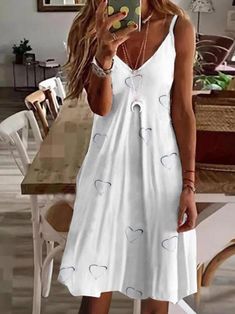 dress sexy dresses casual women's dress summer dresses dresses for women womens summer dresses Ladies Plus Size Dresses, Dresses Casual Boho, Loose Mini Dress, Neckline Dress, Necklines For Dresses, Short Mini Dress, Vestido Casual