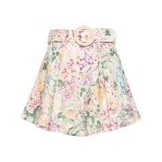 Elevate your summer style with these stunning Zimmermann Multicolor Linen Shorts. Made from 100% linen, these shorts are perfect for warm days. The vibrant colors and chic design will make you stand out in any crowd. Get yours today and experience the ultimate blend of comfort and fashion! Size: 1.  Gender: female.  Age Group: adult.  Pattern: floral. Linen Shorts Women, Watercolor Floral Print, Water Consumption, Belted Shorts, Dolce E Gabbana, Designer Shorts, Marc Fisher, Printed Linen, Linen Shorts