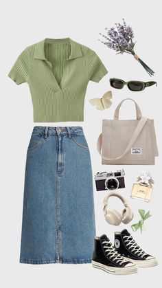 Looks Pinterest, Cute Modest Outfits, Modest Summer Outfits, Everyday Fashion Outfits, Casual Day Outfits, Quick Outfits, Outfit Trends, Easy Trendy Outfits