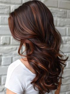 Brown Hair With Subtle Red Highlights, Brunette Hair Color Ideas For Fall, Fall 2024 Hair Trends Brunette, Fall 2024 Hair Color Trends Brunette, Hair Color Straight Hair, Fall Hair For Brunettes, Hair Color Ideas For Brunettes For Fall, Fun Hair Color Ideas For Brunettes, Fall Brunette Hair Color