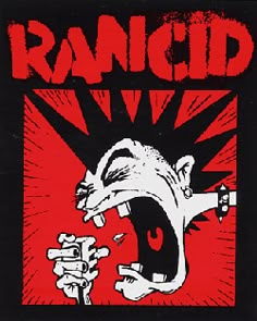 the cover art for rancid's album, which features an image of a rat