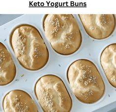 there are many muffins that have been made into keto yogurt buns