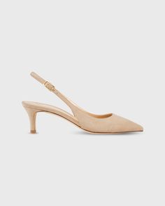 Kitten Heel Slingback in Pebble Suede | Shop Ann Mashburn Corporate Girl, Sid Mashburn, Ann Mashburn, Kitten Heel Shoes, Kitten Heel, Free Bag, Shoe Sale, Sling Backs, Black Suede