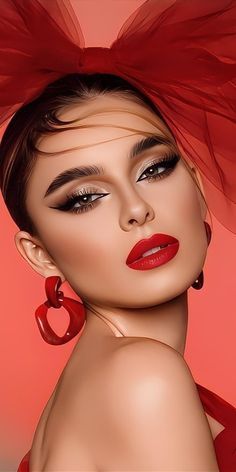 beauty and fashion Beauty Makeup Photography, Red Makeup, روتين العناية بالبشرة, Foto Poses, Beauty Shoot, Beauty Shots, Makeup Photography, Photography Poses Women, Beautiful Lips