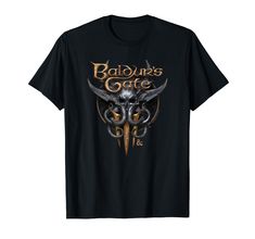 PRICES MAY VARY. Officially Licensed Dungeons & Dragons Apparel for Men and Women; Baldur's Gate III T-Shirts; RPG T-Shirts; Roleplay T-Shirts; Illithid Powers T-Shirts; Wizards Of The Coast T-Shirts; Magic T-Shirts; Fantasy T-Shirts; Baldur's Gate III T-Shirts; 23WCDD00033A-001 Lightweight, Classic fit, Double-needle sleeve and bottom hem Talk Of The Town, Baldur's Gate, Wizards Of The Coast, The Talk, T Shirt Ideas, Fashion World, Logo T Shirt, Fashion Items, Branded T Shirts