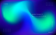 an abstract background with blue, green and purple colors in the form of wavy lines