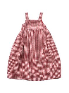 ❤Red Check Mid-Length Sass Dress❤︎ Aesthetic Clothing, Hem Dress, White Plaid, Medium Length, Mid Length, Red Dress, Red And White, Womens Skirt, Plaid