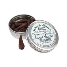 Incense Cones -Sweet Vanilla -10 Cones Vanilla Incense, Handmade Incense, Vanilla Fragrance, Incense Cones, The Mood, Air Freshener, Home Fragrance, Incense, Natural Ingredients